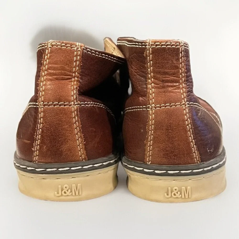 Johnson & Murphy Chukka Boots‎ Brown Leather Boys 3M